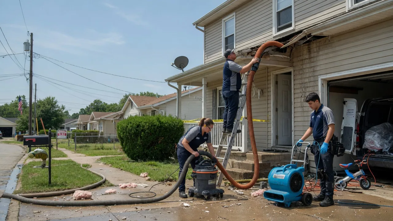 Water Damage Restoration in Carbon Cliff, IL near me